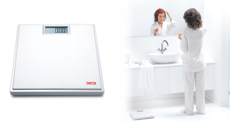 seca 803 - Digital flat scale with high-quality two-component rubber surface #2